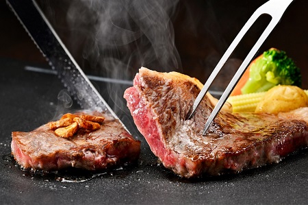 牛肉 ロースステーキ 北海道 別海産 冷凍 400ｇ（200ｇ×2枚）【be110-0922】_イメージ4