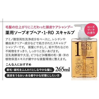 ふるさと納税 横浜市 オブ・コスメティックス　薬用ソープオブヘア・1-ROスキャルプ 265ml 1本入り |  | 01