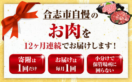 【全12回定期便】合志市肉の極み定期便[AYZZ012]