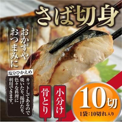 ふるさと納税 門川町 【訳あり】骨取りさば切身(10切×1袋)