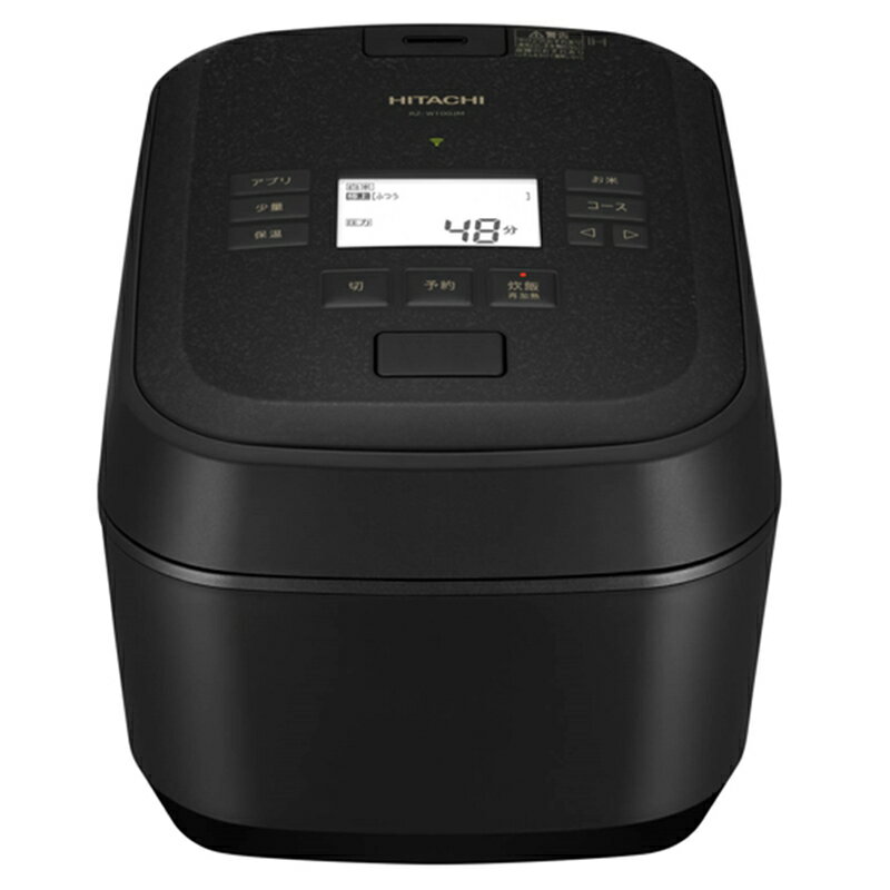 【圧力スチームIH】炊飯器（5.5合用） RZ-W100DM(K)
