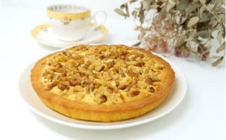 【低糖質】手作りくるみのタルト スイーツ デザート お菓子 焼菓子 砂糖不使用 小麦粉不使用 濃厚 糖質制限 サクサク 健康管理 