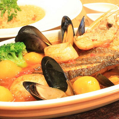 【ふるさと納税】「贅沢魚介のブイヤベース」お食事券(パッソノヴィータ)【1005158】