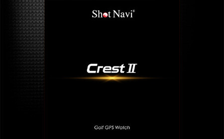 Shot Navi Crest II（ショットナビ クレスト II）＜ブラック（Black）＞　【11218-0678】 ゴルフ 距離計