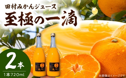 
                  田村みかんジュース 至極の一滴 720ml×2本【和歌山 ミカンジュース ストレート 果汁100% 有田みかん 田村みかん 無添加】_DE6106n
                