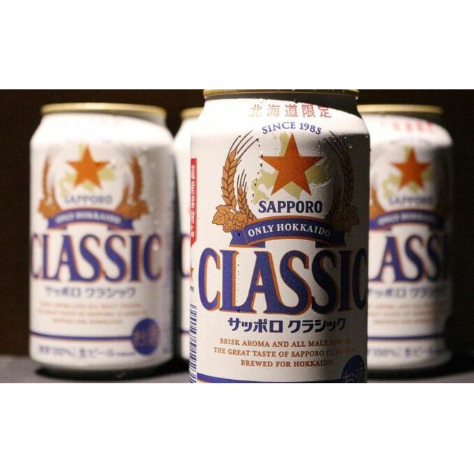 ◆6ヵ月連続お届け定期便◆美味しくなった。それ以上だ！サッポロクラシック 350ml×24本 お酒 ビール 缶ビール 晩酌 家飲み 宅飲み アルコール 素材 うまみ 爽快 飲み心地 複数回 _イメージ