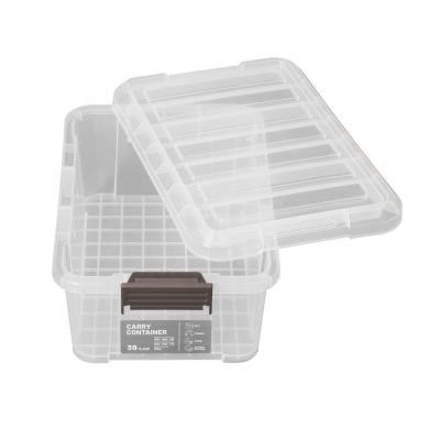 ふるさと納税 三条市 キャリーコンテナ 38 ロー クリア(4個セット) 【010S805】 |  | 01