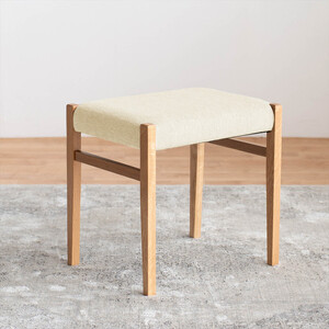 STジャンブル01 スツール オーク アネルカホワイト 1脚 単品 チェア 椅子