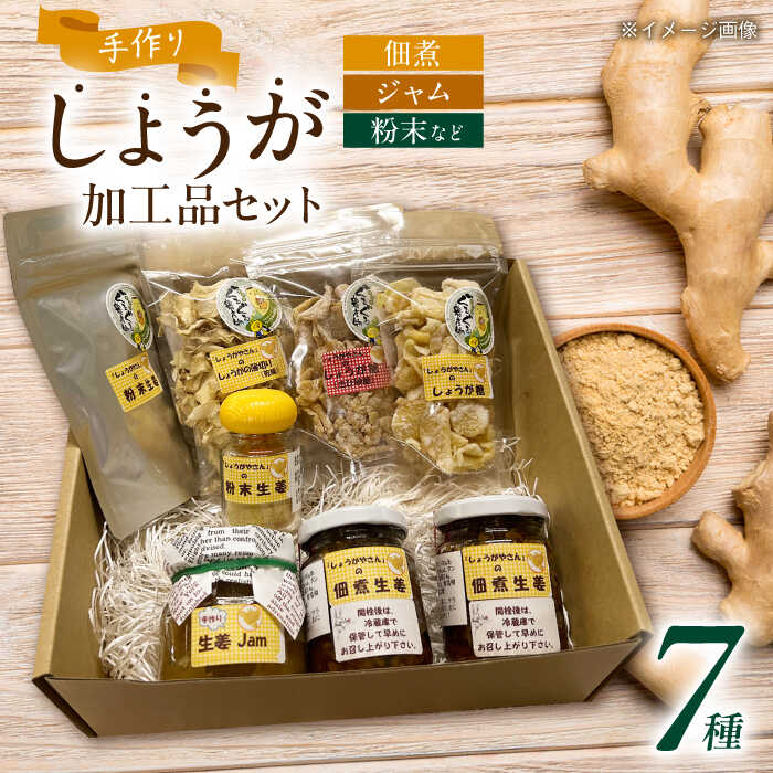 【ふるさと納税】しょうがやさんの手作り人気セット 自家製 愛知県産 しょうが 愛西市/しょうがやさん [AEAO001]