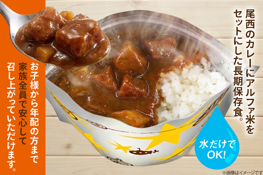 カレー レトルト Coco壱番屋監修 尾西のマイルドカレーライス 6食 セット [サワセイ 江南店 愛知県 江南市 ko23btu100021] レトルト食品 レトルトカレー カレーライス 簡単 時短