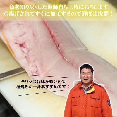 ふるさと納税 泉佐野市 泉州さわら 片身 約1kg G2188-3 |  | 01