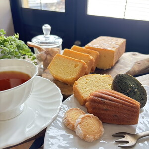 河の屋 Pâtisserie Kawanoya 手作り焼き菓子人気5種とパウンドケーキ（クグロフ）詰め合わせ | フィナンシェ マドレーヌ クッキー パウンド ケーキ 焼き菓子 洋菓子 おやつ お菓子
