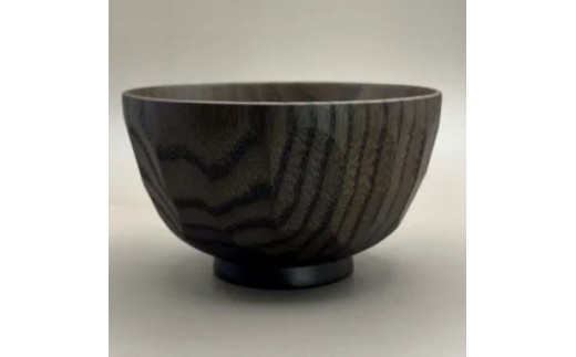 弧汁椀 黒漆