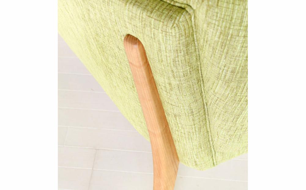 旭川家具 宮田産業 CAPA(キャパ) 2人掛けソファ タモ