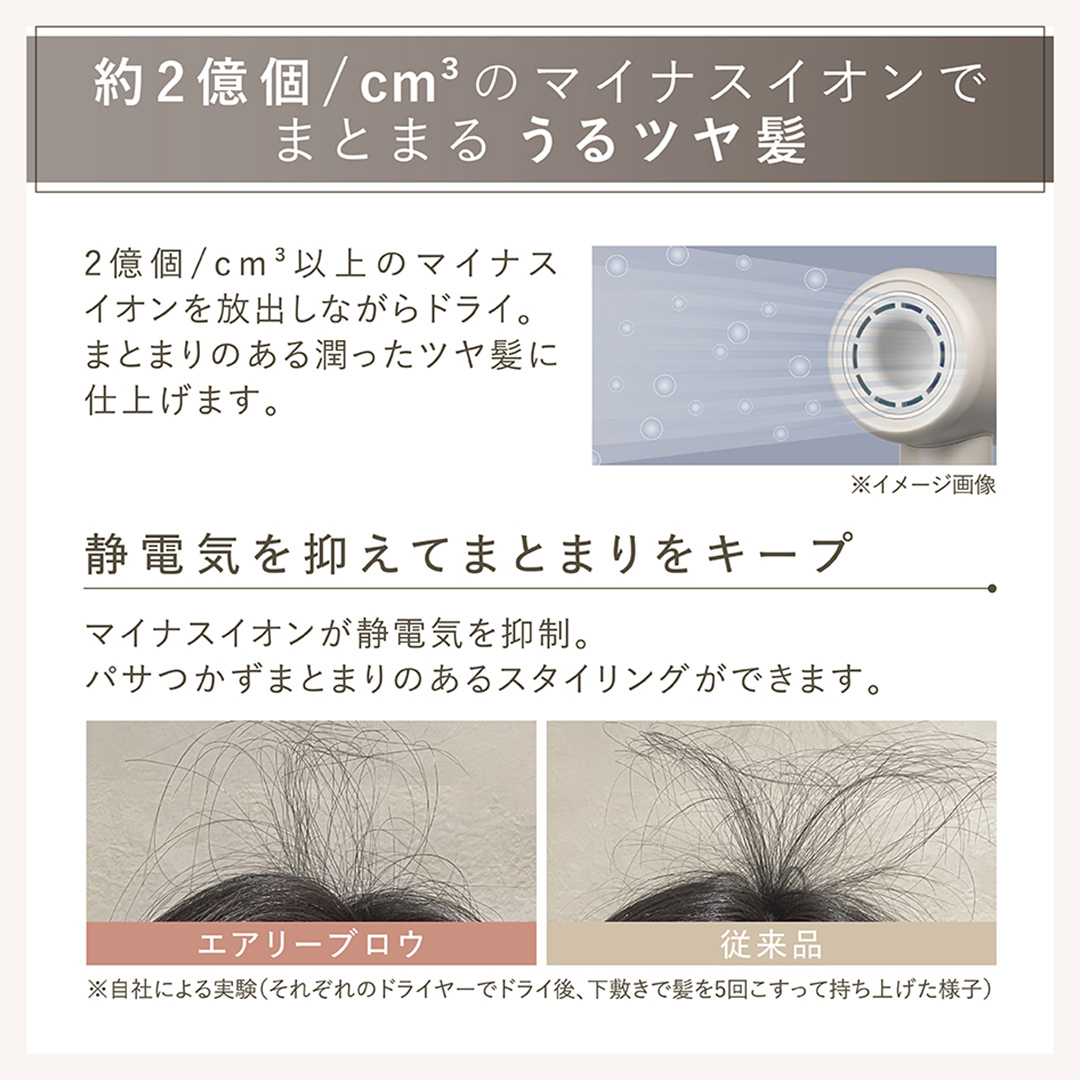 【ギフト対応】LINKA エアリーブロウ リンカ 美容 ドライヤー ヘアケア 髪　エステ　ギフト ラッピング 贈呈品 プレゼント 母の日 母の日準備 母の日ギフト [EV08-NT-gi]_イメージ5