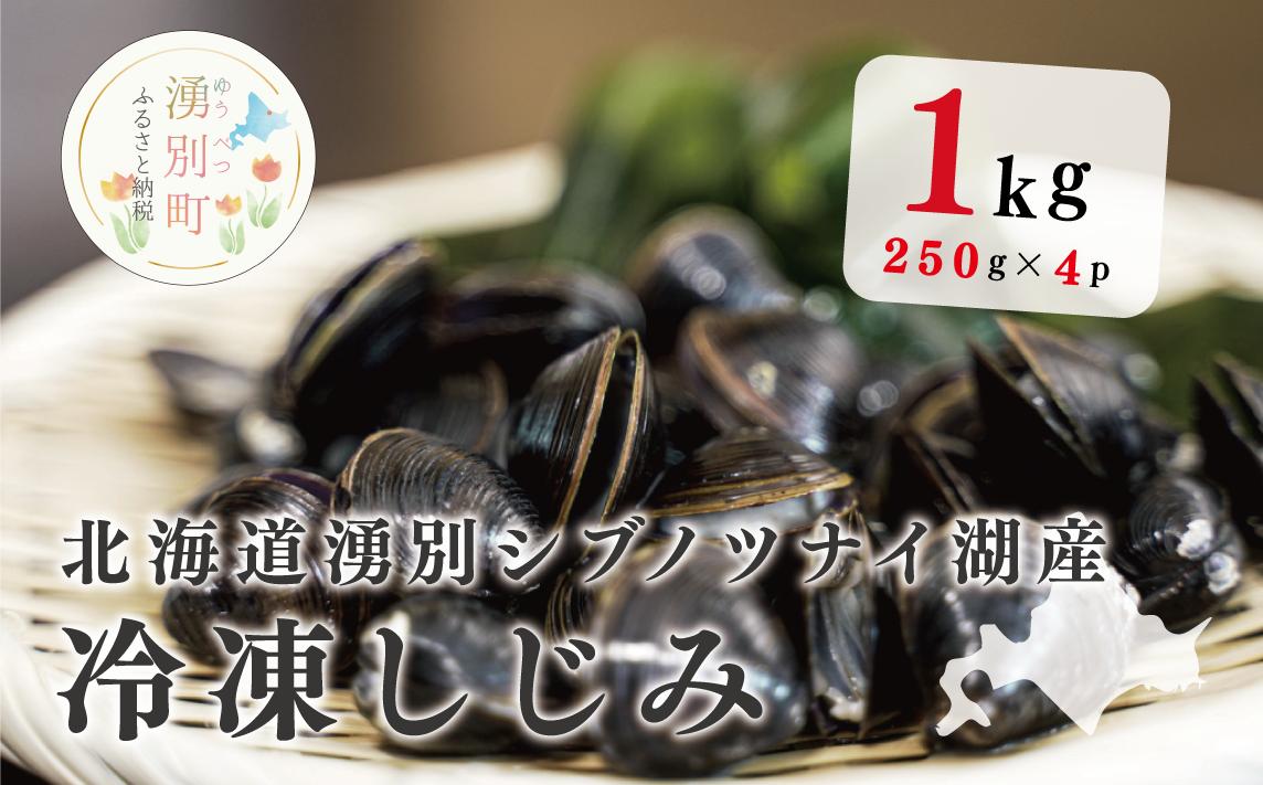 
            [№5930-0269]北海道湧別シブノツナイ湖産  冷凍しじみ250g×４パック　魚介類　魚貝類　貝　味噌汁　スープ　冷凍　サロマ湖　オホーツク　おほーつく　北海道
          