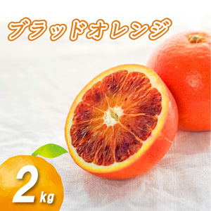 【2027年2月上旬頃より順次発送】ブラッドオレンジ 2kg | 数量選択可 みかん ミカン 蜜柑 柑橘 数量限定 愛媛県産 松山市 中島 低農薬 愛媛 ふるさと納税【NO0271】