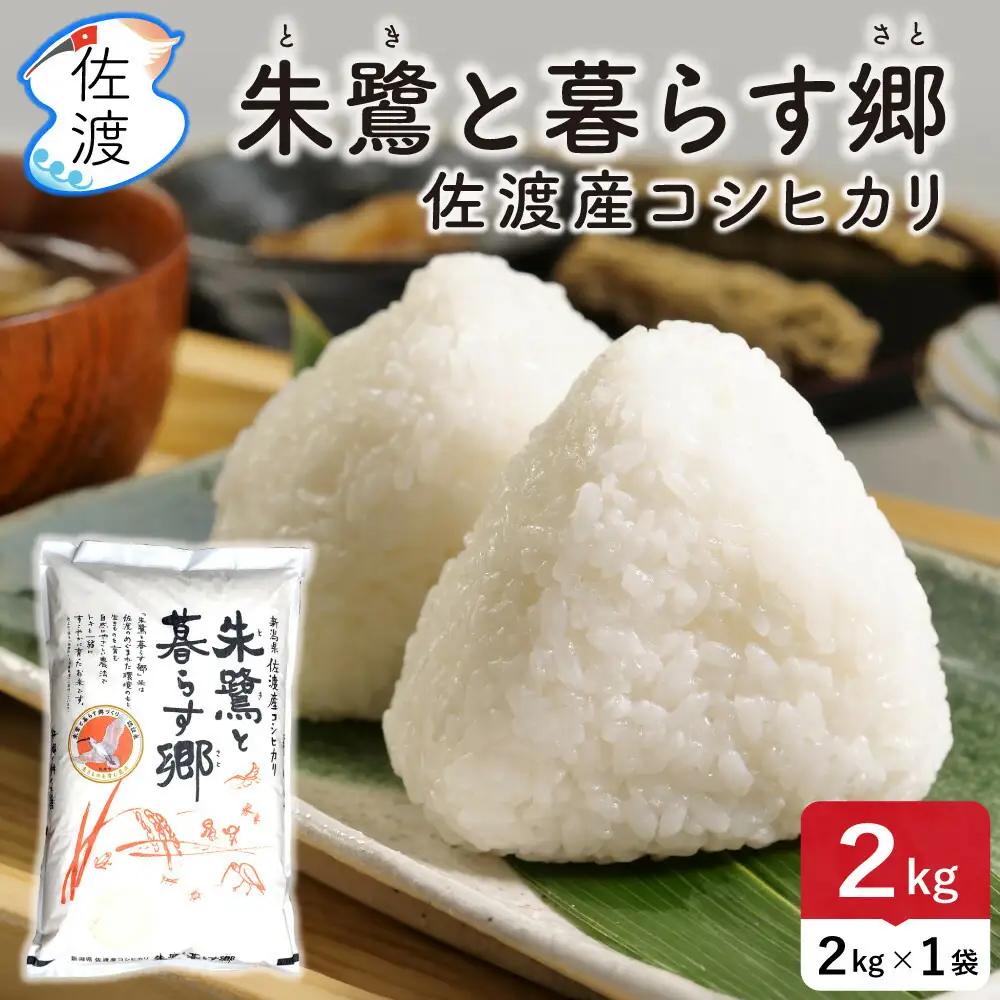 コシヒカリ 令和7年 白米 2kg お米 コシヒカリ | 朱鷺と暮らす郷 新潟県 佐渡市