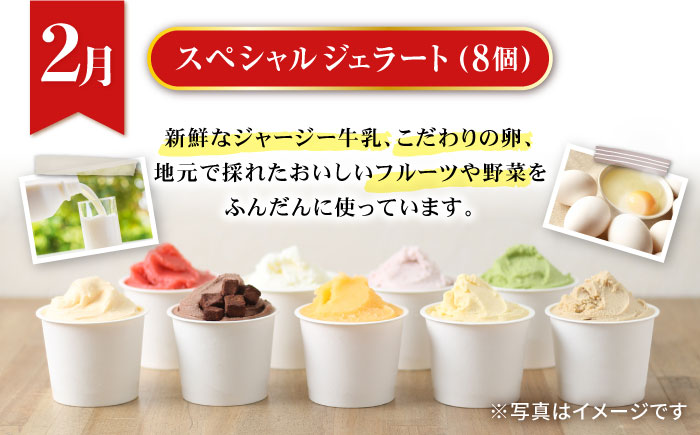 【全4回定期便】シュシュのスイーツコース２ 大村市 おおむら夢ファームシュシュ [ACAA068]