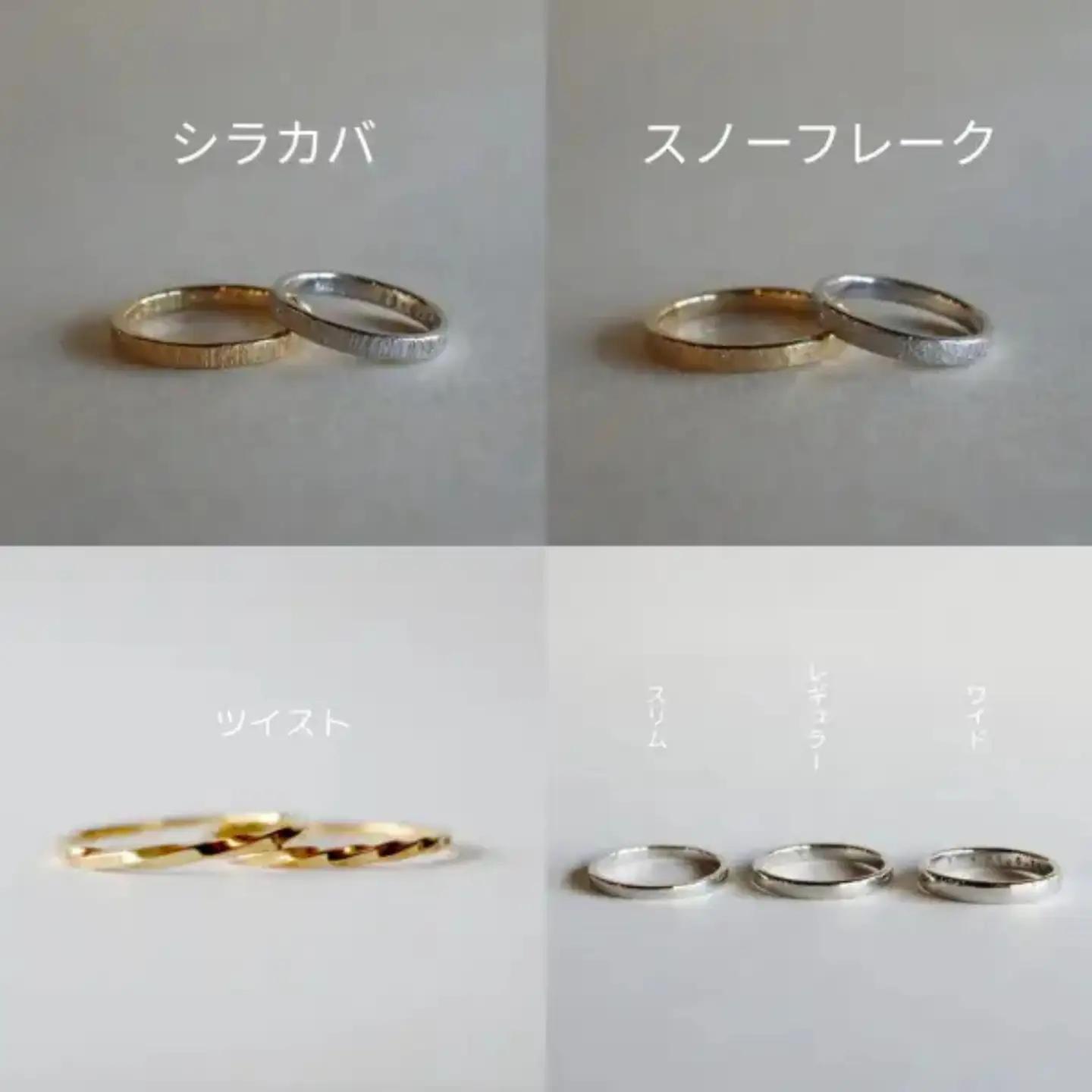 プラチナ（Pt950）手作りリング　リング幅：ダブルワイド [GR-108-04]