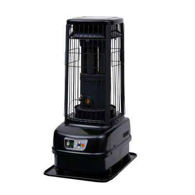 【ふるさと納税】トヨトミ大型石油ストーブ パワーヒート「PH-R19(B:ブラック)」　47～64畳【1679796】