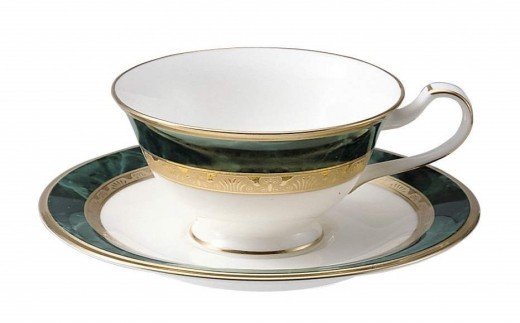 【ノリタケ】フィッツジェラルド カップ＆ソーサー H865