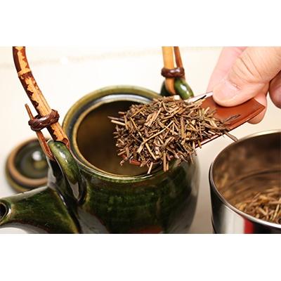 ふるさと納税 釧路町 【お茶のふじえだ園】くしろ夕焼けのほうじ茶(100g)×4個 |  | 01