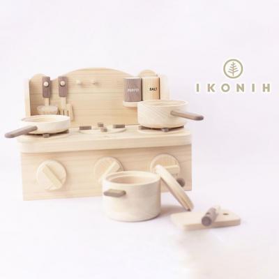 ふるさと納税 京都市 【IKONIH】檜のおもちゃ(ミニキッチン)