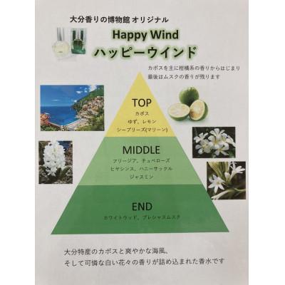 ふるさと納税 別府市 大分香りの博物館オリジナルかぼす香水　ハッピーウインド　オードトワレ　27ml |  | 01
