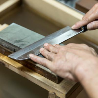 ふるさと納税 南丹市 【京都 食道具竹上】 三徳包丁 18cm (万能使い用 和型三層タイプ) |  | 01