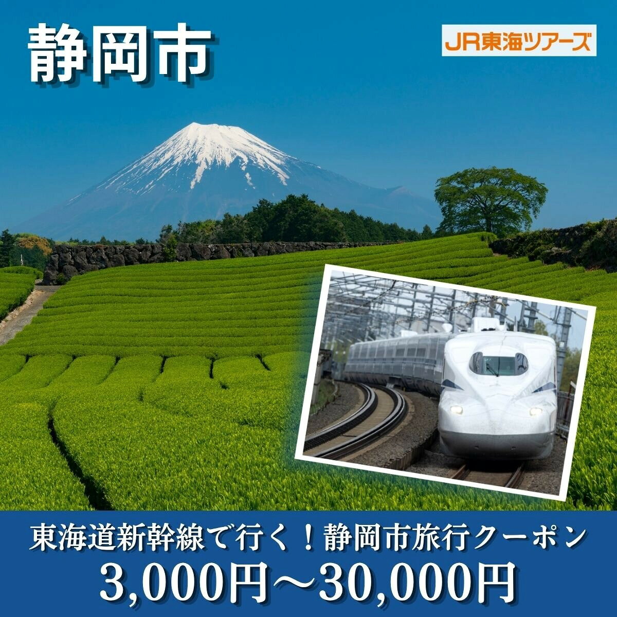 【ふるさと納税】【静岡市】東海道新幹線で行く！応援旅行クーポン　3,000円～30,000円分 | 静岡 旅行 観光 新幹線 JR 人気 おすすめ 娯楽 休暇 ふるさと納税