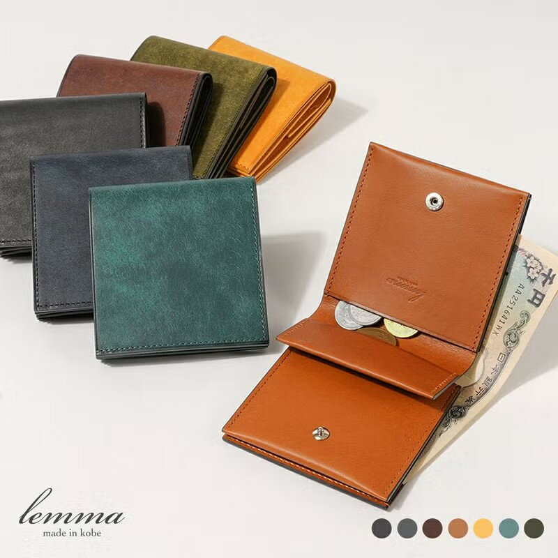 【ふるさと納税】lemma レンマ trikiti トリキティ 二つ折り財布 コンパクト財布【色選択可】 | 雑貨 ファッション 人気 おすすめ 送料無料