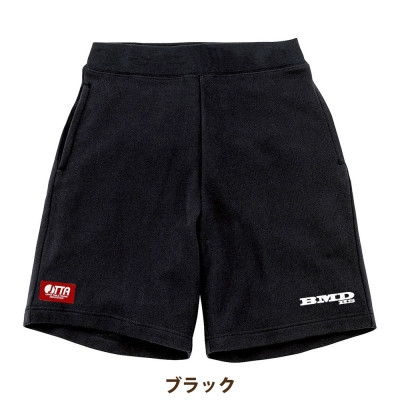 
                  JTTA公認　卓球ユニフォーム＜男女兼用:XLサイズ＞スウェットゲームハーフパンツ　ブラック【1667321】
                
