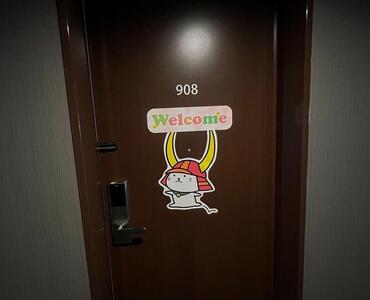 ペア宿泊券（1泊朝食付き）ご当地ルーム！　ひこにゃんルーム
