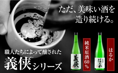 【6回定期便】 日本酒 義侠 純米酒 セット【配達不可：離島】[AEAD005]