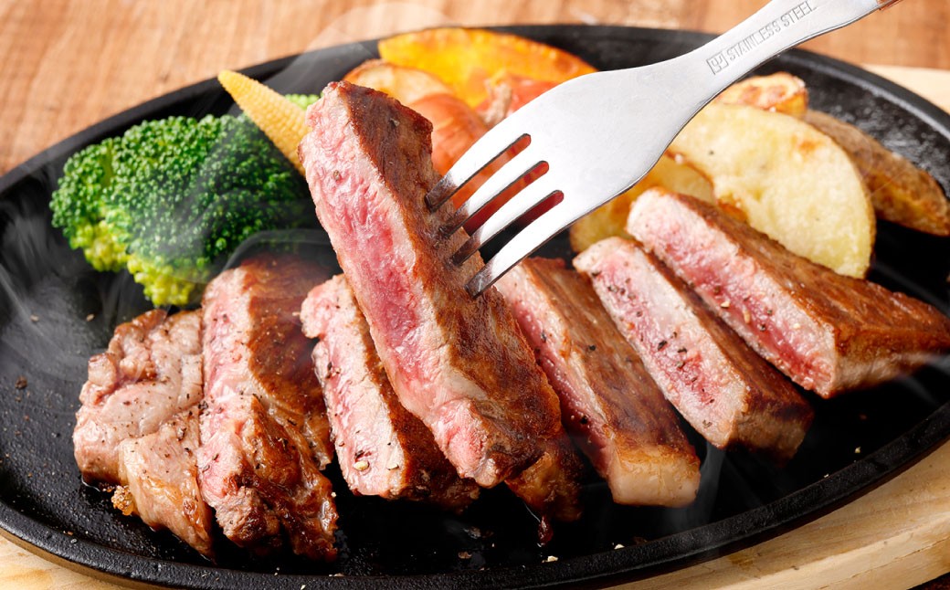 武藤牧場直売店山嘉 サーロインステーキ 約150g×1枚 （計4回） 合計約600g 【冷凍 定期便4ヶ月】 ／ 牛肉 サーロイン ステーキ 定期便 三重県 桑名市