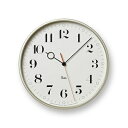 【ふるさと納税】RIKI RING CLOCK/ホワイト（WR20-05 WH）Lemnos レムノス 時計　【インテリア】