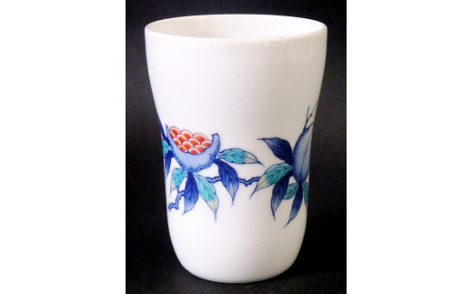 【伊万里焼】市川冬山窯「色鍋島フリーカップ5個セット」 H750_イメージ2