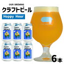 【ふるさと納税】OUR BREWING クラフトビール【Hoppy Hour】6本セット / クラフトビール コールドIPA ゴールデン ラガー 福井県産六条大麦麦芽 お歳暮 お中元 父の日 福井県 福井市 送料無料 [A-156004]