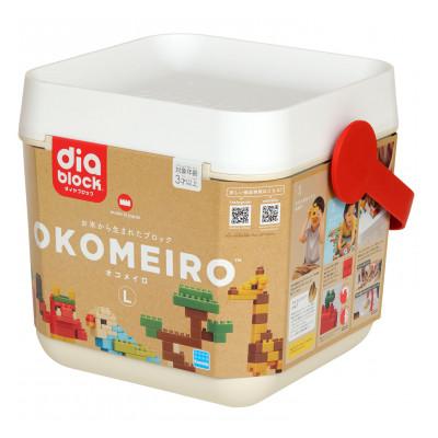 ふるさと納税 水俣市 お米から生まれたブロック『OKOMEIRO(オコメイロ)L』