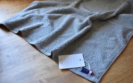 factory towel bath　今治タオル認定バスタオル 2枚セット チャコールグレー【n0501-gr_mut_A】
