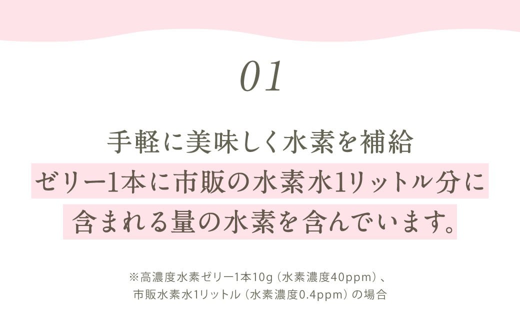 高濃度 水素ゼリー 100本セット 美容ゼリー
