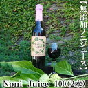 【ふるさと納税】【無添加ノニジュース】Noni　Juice　100（2本セット）