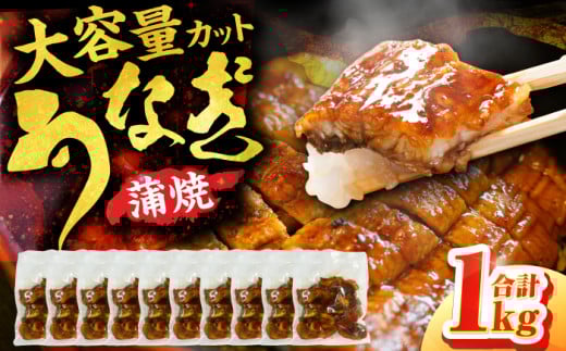 刻み鰻個食パック 計1kg（100g×10P） 広川町 / イールファクトリー株式会社 [AFBS001]