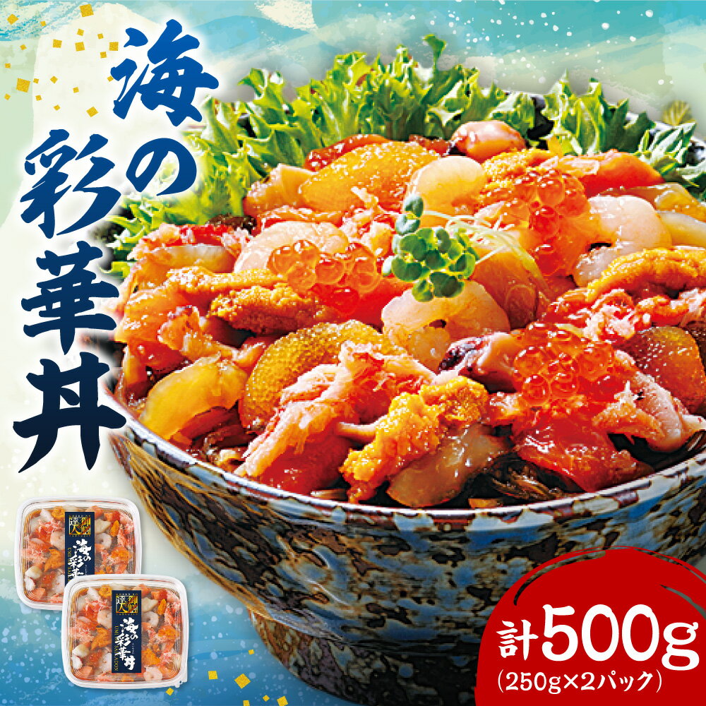 【ふるさと納税】 海鮮丼 250g 2パック かに うに 帆立 むきえび 数の子 たこ いくら醤油漬 トラウトサーモン いか 昆布 松前漬け 10種 お取り寄せ グルメ 冷凍 おつまみ おかず ご飯のお供 海産物 海の幸 魚介類 北海道 札幌市