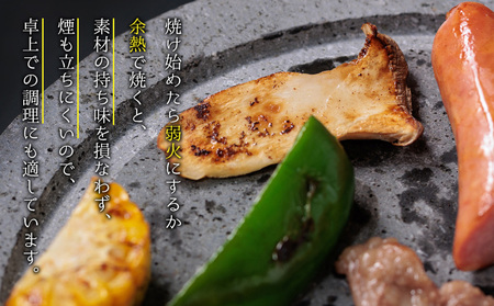 あか牛ヒレステーキ&阿蘇溶岩御神火セット  赤牛 ふるさと納税 遠赤外線　ヒレ ステーキ バーベキュー 牛肉 冷凍 あかうし 褐色和牛 熊本 くまもと 和牛 国産 赤身 贅沢 おもてなし 焼くだけ ジ
