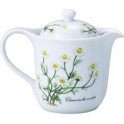 ふるさと納税 土岐市 【美濃焼】セレック Vポット 390ml(新 カモミール)【山加商店】C-SV-2