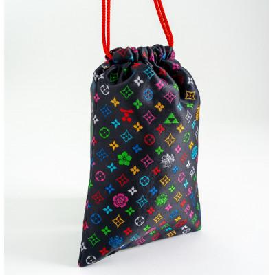 ふるさと納税 与謝野町 御朱印帳袋(御城印帳袋)　モノグラム柄(ブラックバージョン) |  | 03