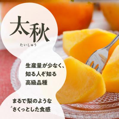 ふるさと納税 本巣市 《黄色くても食べ頃!》丸金太秋1kg(3〜5個入り)【一口噛めば果汁がしたたるジューシーな甘柿!】 |  | 01