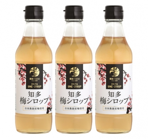 梅シロップ340ml　３本